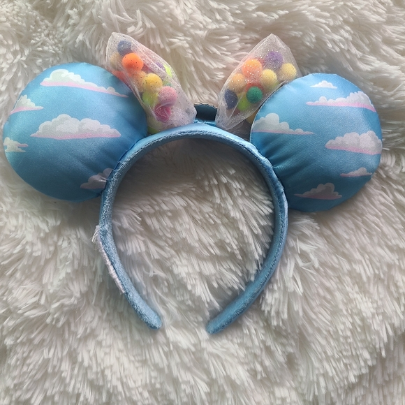 Disneyland Pixar Up Pompom Minnie Ears - Picture 2 of 2